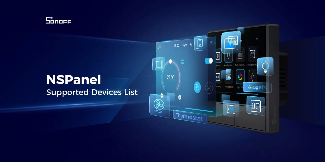 NSPanel Supported Devices List