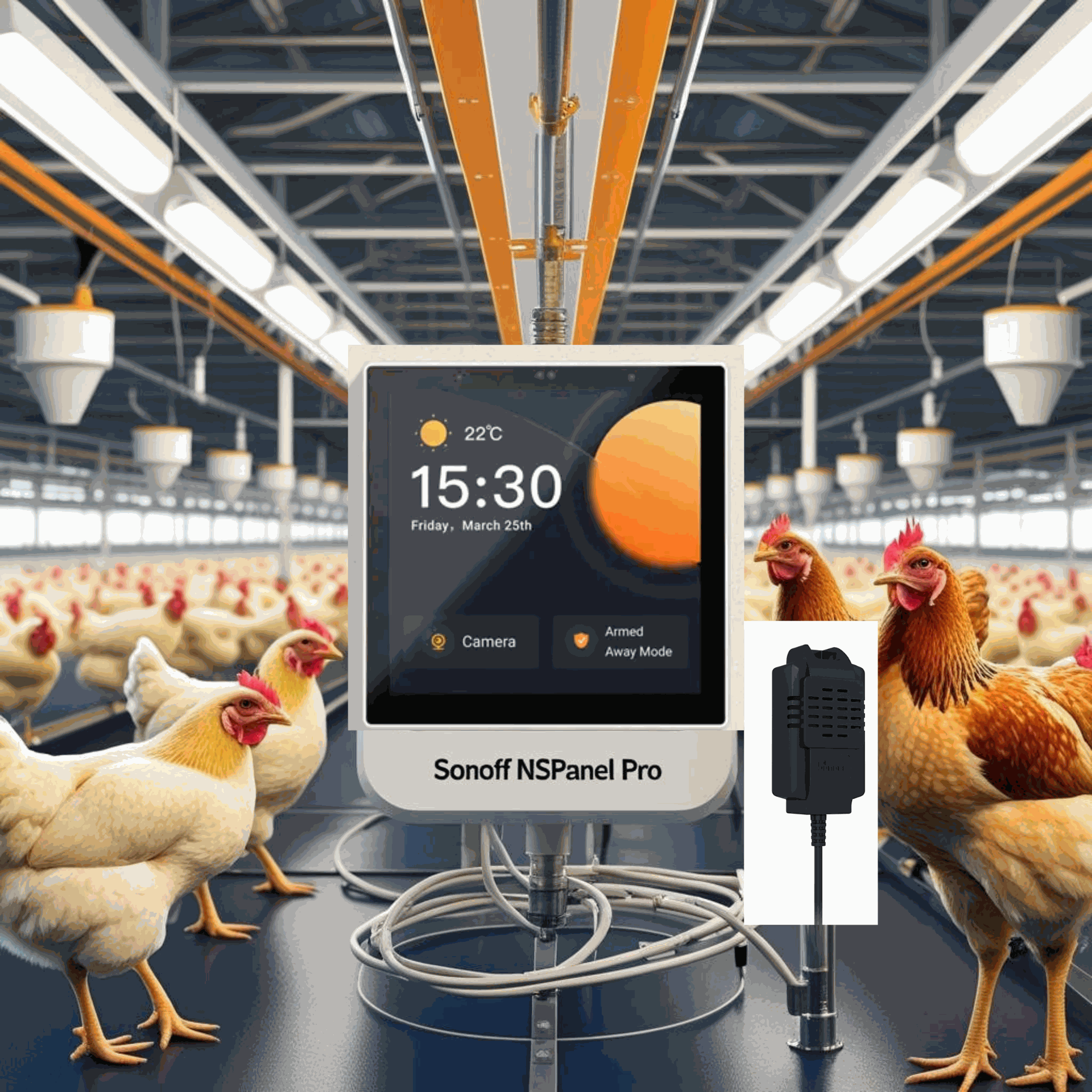 Smart Poultry Farm Automation with Sonoff India