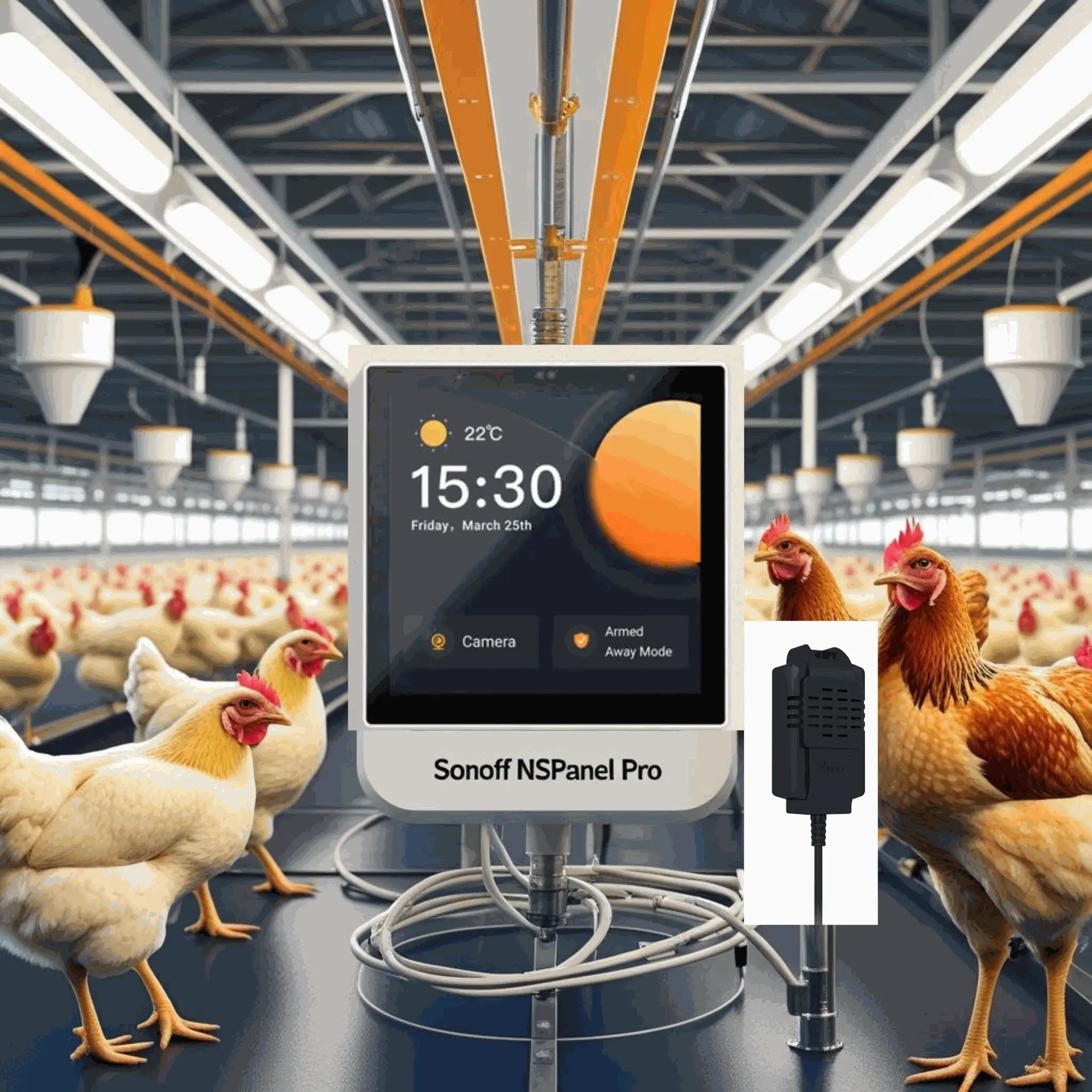 Smart Poultry Farm Automation with Sonoff India