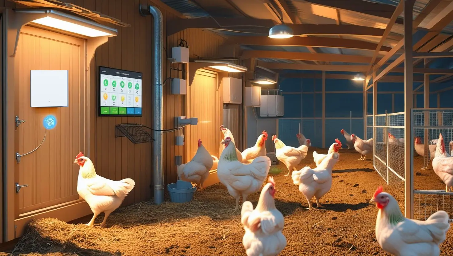 Poultry Automation Smart Poultry Farm Automation with Sonoff India