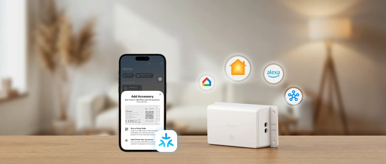 SONOFF Basic Gen5 Matter Over WiFi Smart Switch 