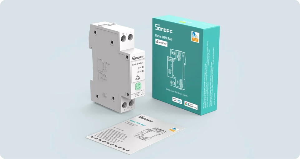 SONOFF Basic DIN Rail Matter9