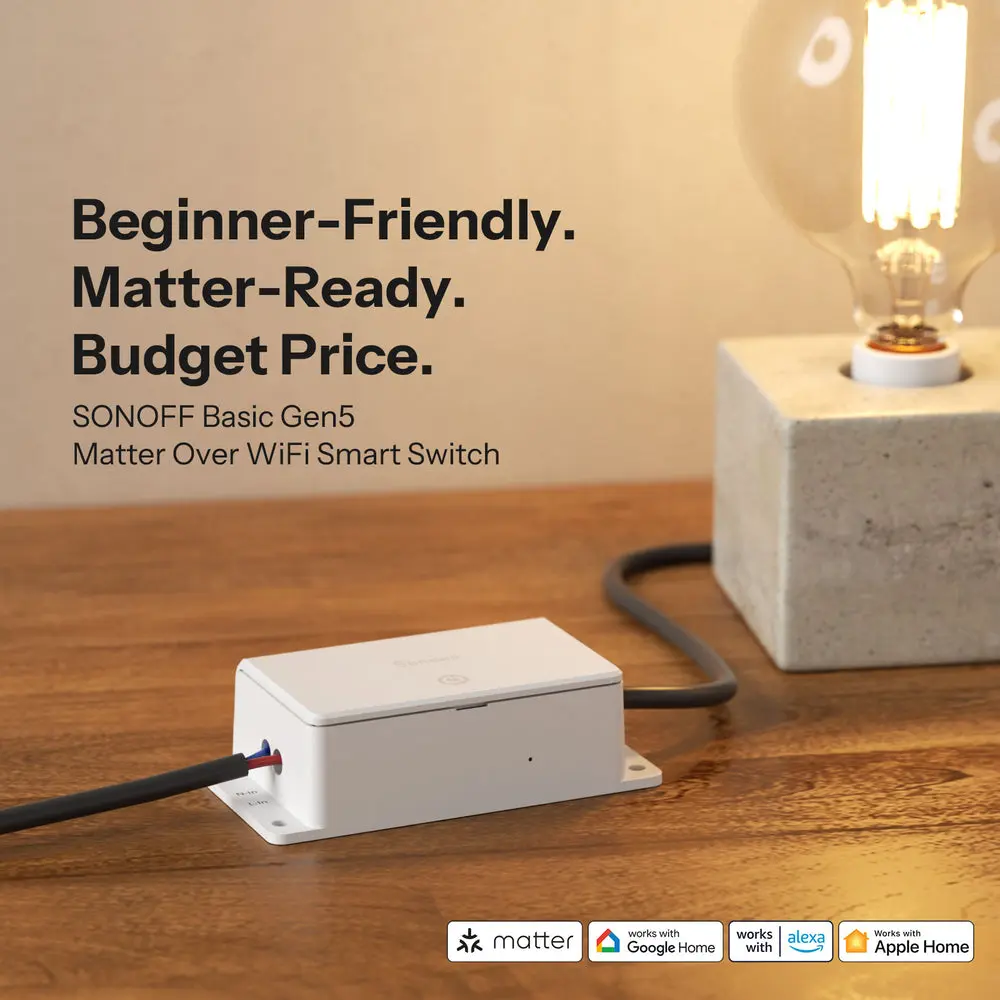 Basic Gen5 Matter Over WiFi Smart Switch