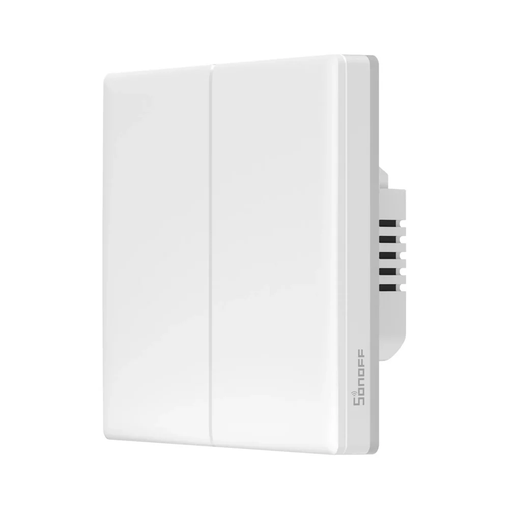 SONOFF T5-2C-86 TX WiFi Touch Wall Switch Smart Home Replaceable Switch Cover APP Remote Control via Alexa Google Home