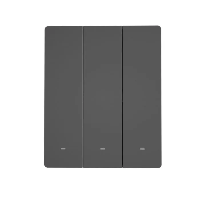 SONOFF M5-3C-80M SwitchMan Smart Wall Switch Push Button Switch 3 Gang Switch Work With Alexa Google Home and other(MATTER)