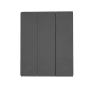 SONOFF M5-3C-80M SwitchMan Smart Wall Switch Push Button Switch 3 Gang Switch Work With Alexa Google Home and other(MATTER)