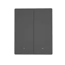 SONOFF M5-2C-80M SwitchMan Smart Wall Switch Push Button Switch 3 Gang Switch Work With Alexa Google Home and other(MATTER)