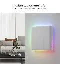 SONOFF T5-4C-120 TX WiFi Touch Wall Switch Smart Home Replaceable Switch Cover APP Remote Control via Alexa Google Home