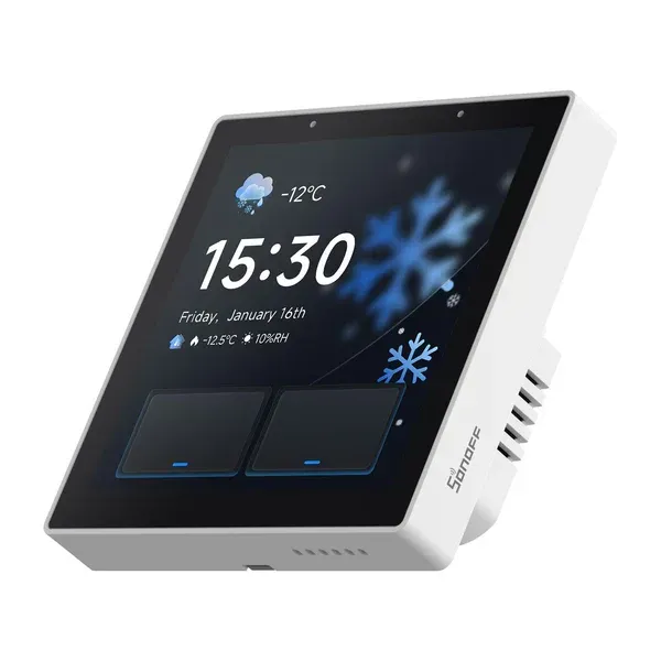 SONOFF NSPanel 86PW-Relay | NSPanel Pro Gen2 Dual Channel Relay Smart Home Control Panel 86 Type (White)