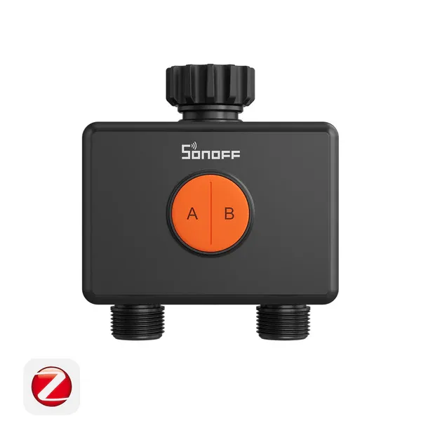 [6979033600492] SONOFF Hydro DUO Dual-Channel Zigbee Smart Water Valve With Flow Meter | SWV-ZF2E