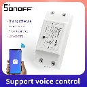 Sonoff BASICR2 Wifi DIY Smart Switch Remote Controller Timer Light Switch Module 10A for Smart Home Automation Wireless APP Control Work With Alexa Google Home