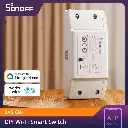 SONOFF BASICR4 WiFi ESP32 Chip Smart Switch 10A 2400W Smart Scene Magic Switch Module eWeLink IFTTT APP Remote Control Work with S-MATE2 R5 Alexa Google