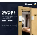 SONOFF DW2-RF 433MHZ RF Wireless Door Window Sensor Detector Door Opening Sensor eWeLink App Smart Home Security