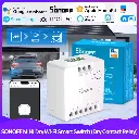 SONOFF MINI-D Dry WiFi Smart Switch with Matter Dry Contact Output AC/DC Input Compatible Alexa & Google Home for Garage Doors Boilers Low Power DC Motors/Solenoid Valves