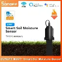 SONOFF MS01 Smart Soil Moisture Sensor With RJ9 Adapter Soil Hygrometer Detection Humidity Work Via Sonoff TH10/ TH16 Smart Home