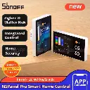 SONOFF NSPanel Pro 120PW Type Smart Control Panel Touch Screen Zigbee3.0 Gateway Voice Control via Alexa Google Matter eWelink-White