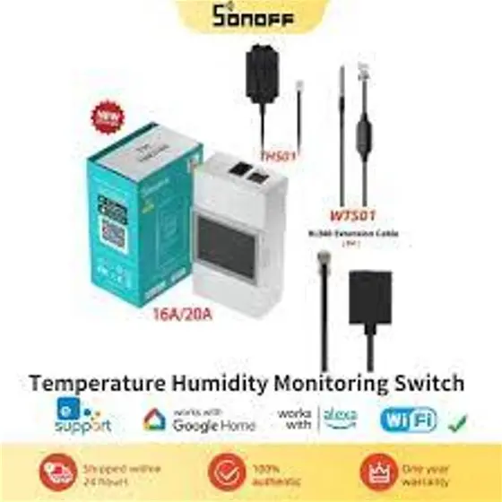 SONOFF THR320D Elite Smart Temperature and Humidity Monitoring Switch for gardening