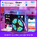 SONOFF L3 Pro RGBIC Smart LED Strip Lights-5M/16.4Ft with IP54 Protected Rating