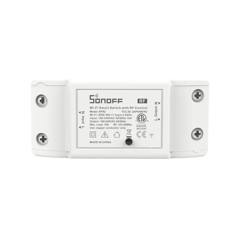 [M0802010002] SONOFF RFR2- WiFi Wireless Smart Switch With RF Receiver For Smart Home