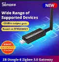 SONOFF Zigbe 3.0 USB Dongle E ZB USB Interface Capture With Antenna Gateway Analyzer Base On TI CC2652P + CP2102N