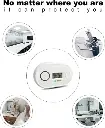 AJ-833 RF433  Bridge Support Carbon monoxide alarm