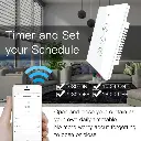 Smart WiFi Smart Touch Panel Curtain Motor Door Switch Retrofit for Anchor Modular switch works with Alexa ,Google