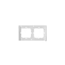 SONOFF Switch frame 2-gang white