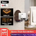 SONOFF ZBMINIR2 ZigBee Smart External Switch Control Timer Function Compact Size Requires Neutral Wire Voice Control Works with Alexa Google Home
