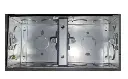 2 Gang Metal Box /Smart Switch Terminal Metal Junction Box 2x3 Back Box Galvanized Steel Sheet