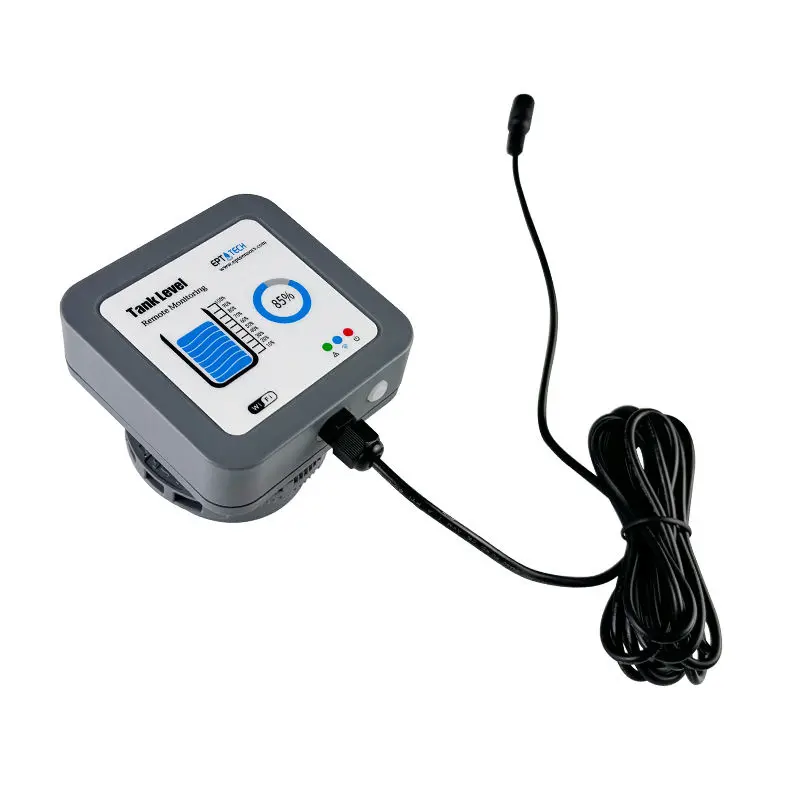 TLC2404 WiFi Tuya Wireless 8M Remote Ultrasonic Real-time IP67 Liquid Level Auto Alarm Check Water Tank Monitor Sensor
