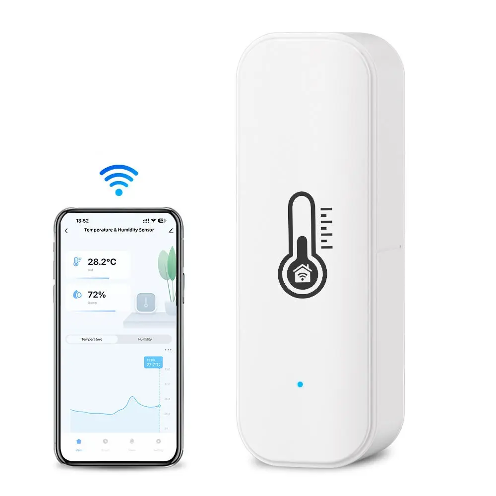2024 Upgraded Version Guaranteed Quality Proper Price Waterproof Wireless Humidity Temperature Sensor