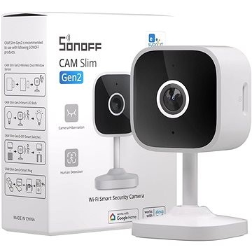 SONOFF CAM-S2 Home Security Camera WiFi 1080P Motion Detection Alert Real-time Interactive Two-way Audio Support Alexa Google-CAM SLIM GEN2