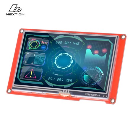 [6920075776522] Nextion NX8048P050-011R Intelligent series 5.0” resistive HMI touchscreen without enclosure