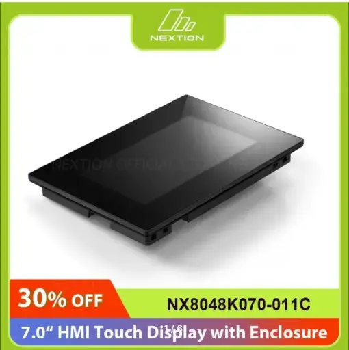 [IM170421001] Nextion Enhanced NX8048K070-011C 7.0″ HMI Capacitive Touch Display with enclosure