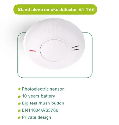 [17397920]  AJ-760 stand alone smoke alarm