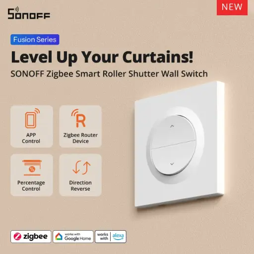 [6920075743449] SONOFF MINI-ZBRBS-E Zigbee Smart Roller Shutter Switch