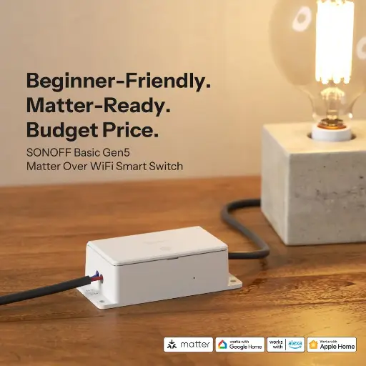 [6920075772777] Basic Gen5 Matter Over WiFi Smart Switch