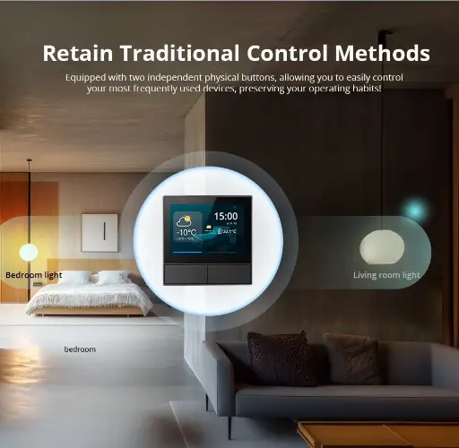 [6920075776393] SONOFF NSPanel EU Smart Scene Wall Switch Intelligent Color LCD Touch Smart work with Alexa, Google Home