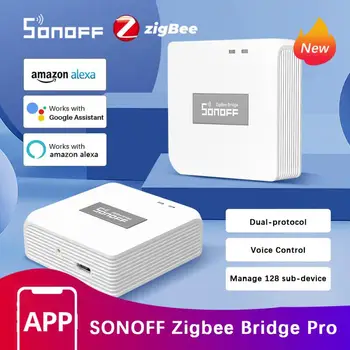 [6920075777123] SONOFF ZB Bridge Pro Smart Home Zigbe 3.0 Bridge-P Remote Control ZigBe Wi-Fi Devices On APP Works With Alexa Hey Google