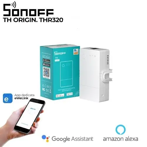 [6920075777536] SONOFF THR320 Origin Smart Temperature and Humidity Monitoring Switch