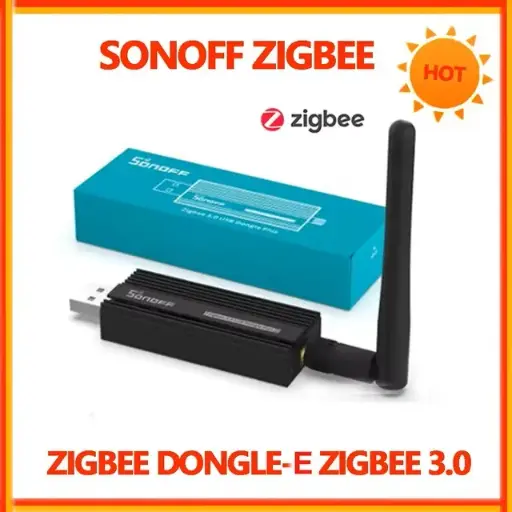 [6920075777659] SONOFF Zigbe 3.0 USB Dongle E ZB USB Interface Capture With Antenna Gateway Analyzer Base On TI CC2652P + CP2102N