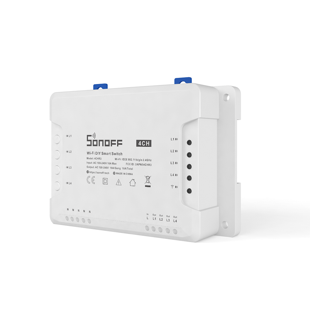 SONOFF 4CH R3 Smart Switch 4-Gang 4-Wege-Automatisierungsschaltermodul APP 