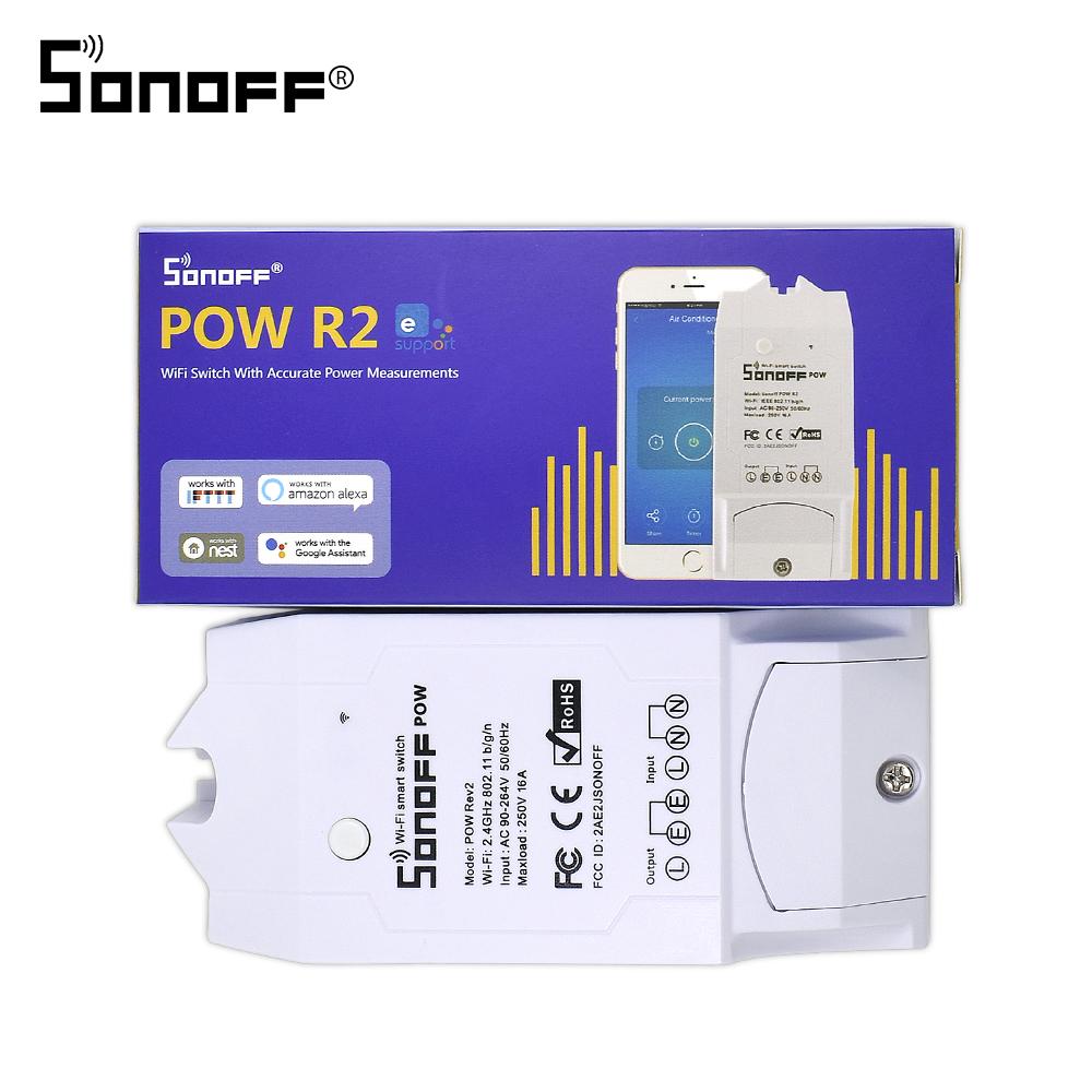 Sonoff POW R2 Timer Wireless Smart Switch Wifi für Google-Startseite Alexa S2N0 